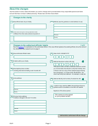 Form ChV1 Hmrc Charities Change of Details Form - United Kingdom, Page 3