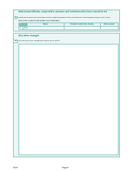 Form ChV1 Hmrc Charities Change of Details Form - United Kingdom, Page 6