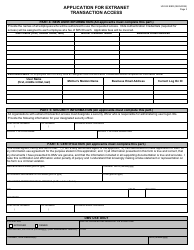 Form US532 E/ER Application for Extranet Transaction Access - Virginia, Page 3