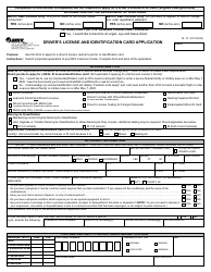 Form DL1P Driver&#039;s License and Identification Card Application - Virginia
