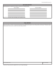 Form TSS14A Grantee Progress and Monitor Report for Law Enforcement - Virginia, Page 3