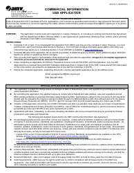 Document preview: Form US532 A Commercial Requester Information Use Application - Virginia