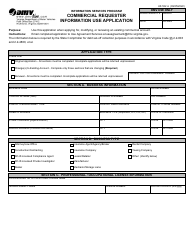 Form US532 A Commercial Requester Information Use Application - Virginia, Page 2
