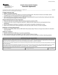 Form HP505 Escort Vehicle Driver Training Instructor Application - Virginia, Page 2