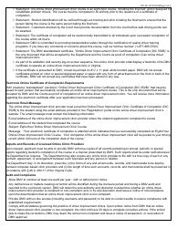 Form DIC551 Virginia Online Driver Improvement Clinic Two-Year License Application and Agreement - Virginia, Page 3
