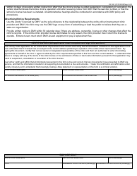 Form DIC551 Virginia Online Driver Improvement Clinic Two-Year License Application and Agreement - Virginia, Page 4