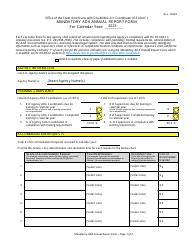 Mandatory Ada Annual Report Form - Louisiana