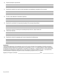 Optometry Continuing Education Provider Application - Pennsylvania, Page 4