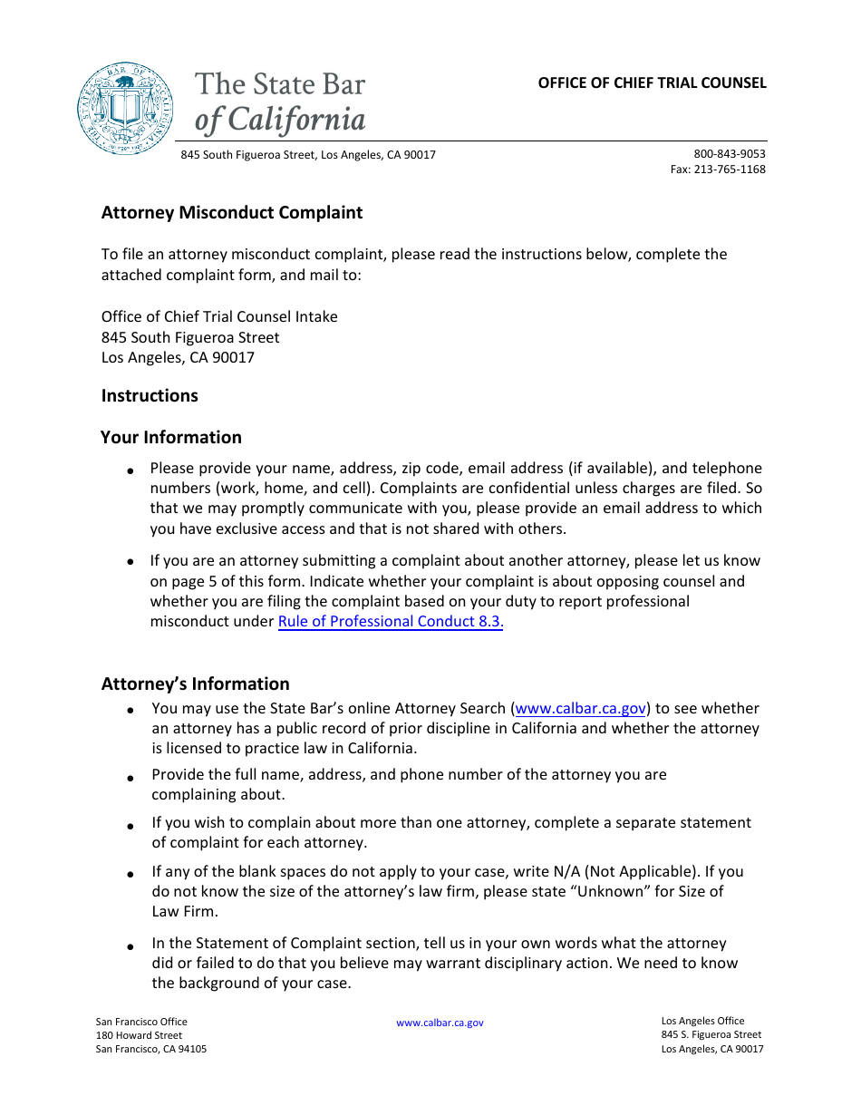 california-attorney-misconduct-complaint-form-fill-out-sign-online