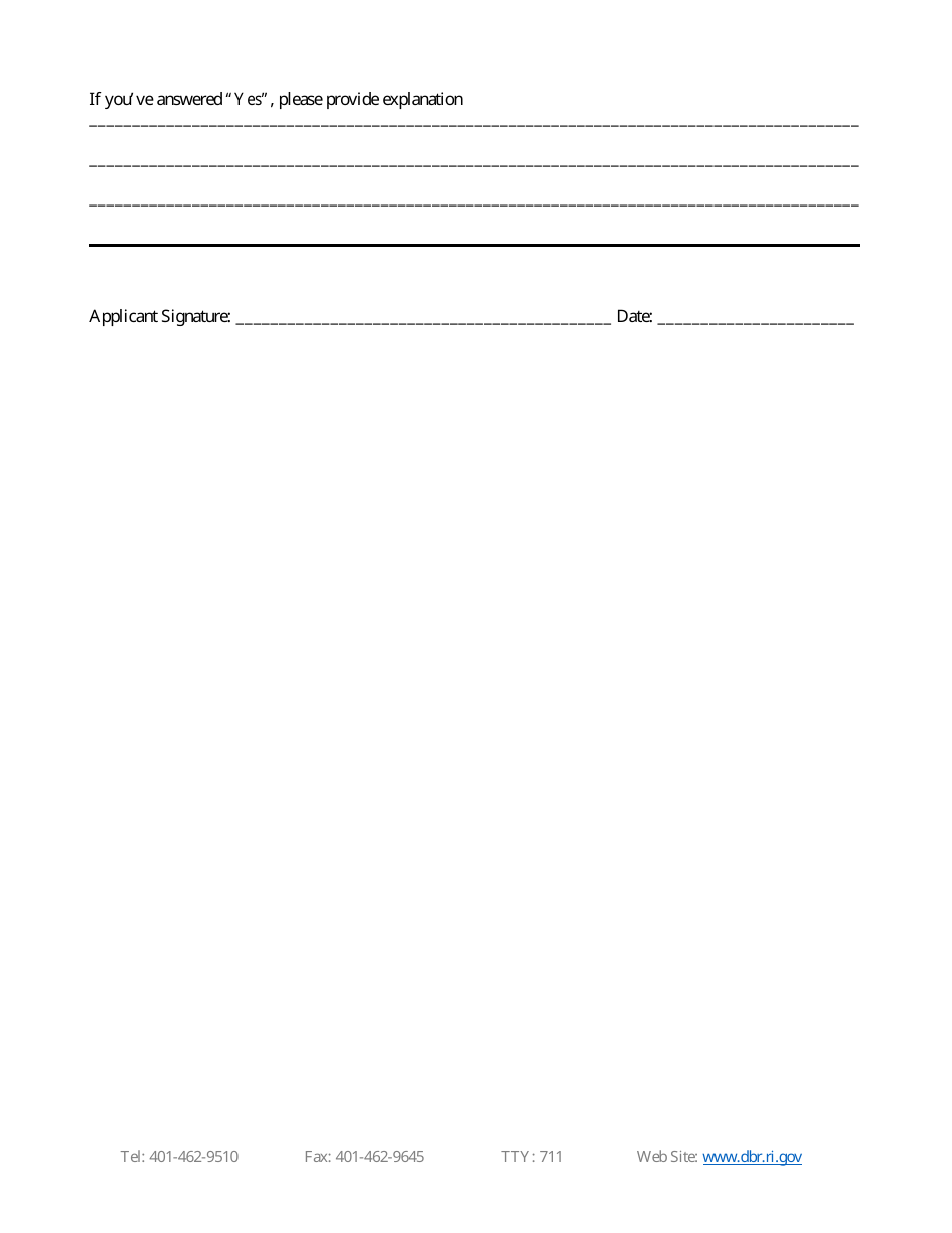 Renewal Application for Wholesale / Manufacturer License - Rhode Island, Page 4
