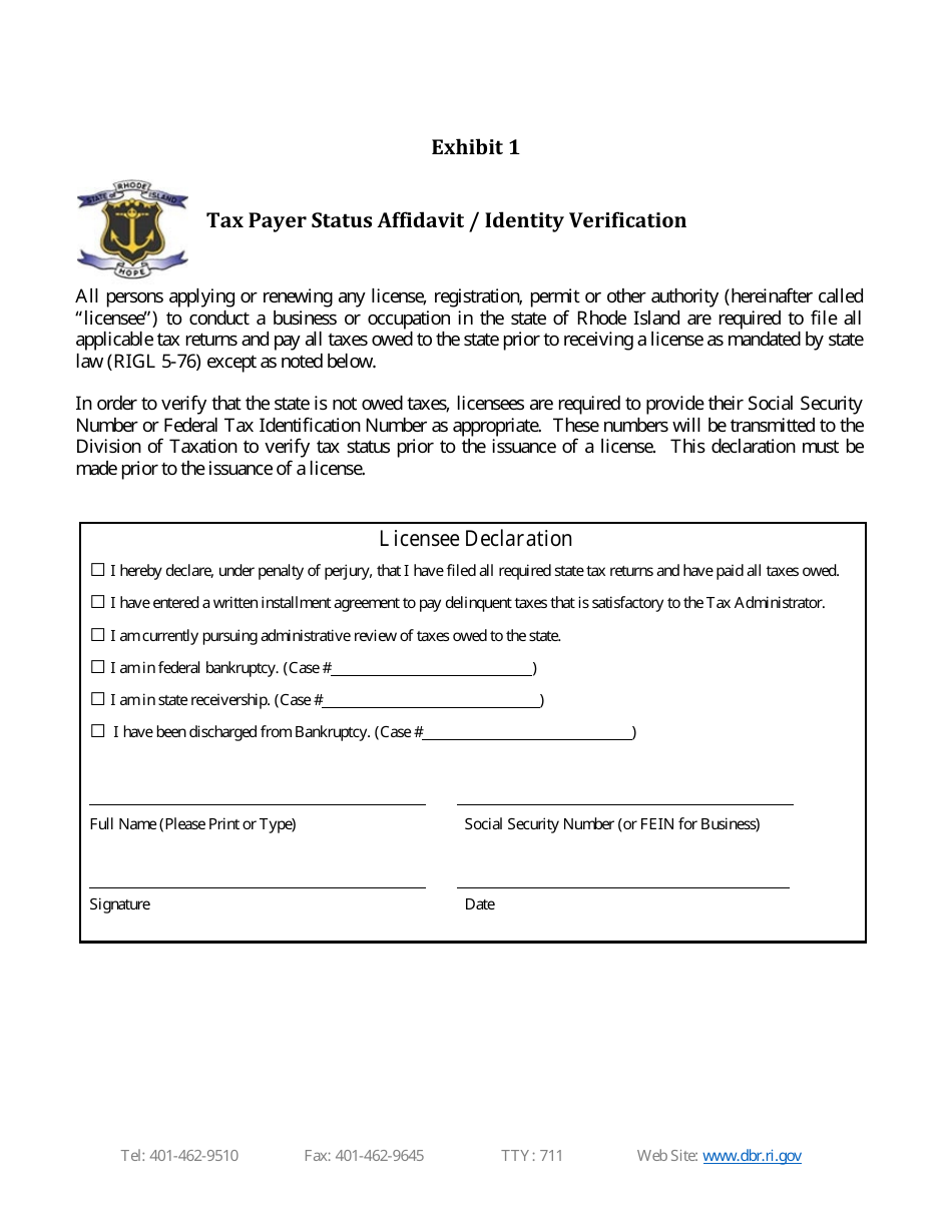 Renewal Application for Wholesale / Manufacturer License - Rhode Island, Page 5