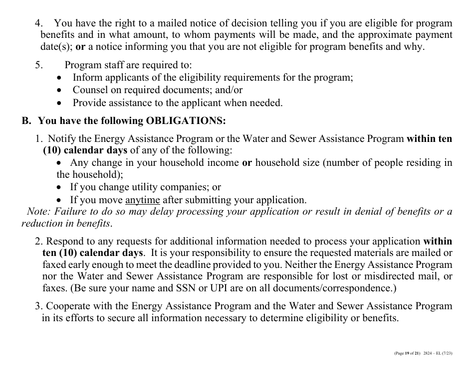 Form 2824-EL LP Energy Assistance Program  Water and Sewer Assistance Program Application - Large Print - Nevada, Page 28
