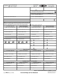 IRS Form W-2C Corrected Wage and Tax Statements, Page 4