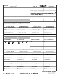IRS Form W-2C Corrected Wage and Tax Statements, Page 5