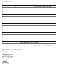 Form SFN53838 State Gaming License - Reapplication Form - North Dakota, Page 2