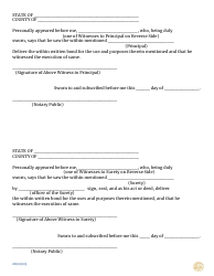 Form 1029 South Carolina Third-Party Administrator Surety Bond - South Carolina, Page 3