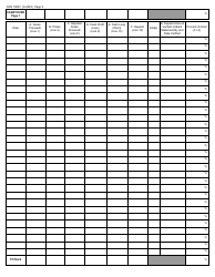 Form SFN18561 Paddlewheel Summary - North Dakota, Page 2