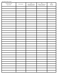 Form SFN52536 Quarterly Reconcliation of Paper Bingo Cards - North Dakota, Page 2