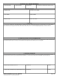 Document preview: USAFE-AFAFRICA Form 1115 Potential Dull Sword Worksheet