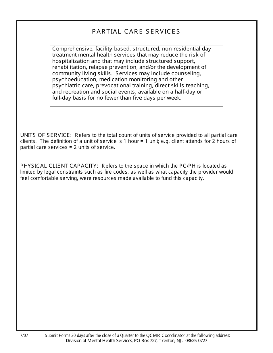 Client Movement Report - Partial Care Services - New Jersey, Page 4