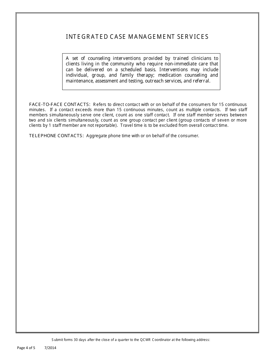 Client Movement Report - Integrated Case Management Services - New Jersey, Page 4