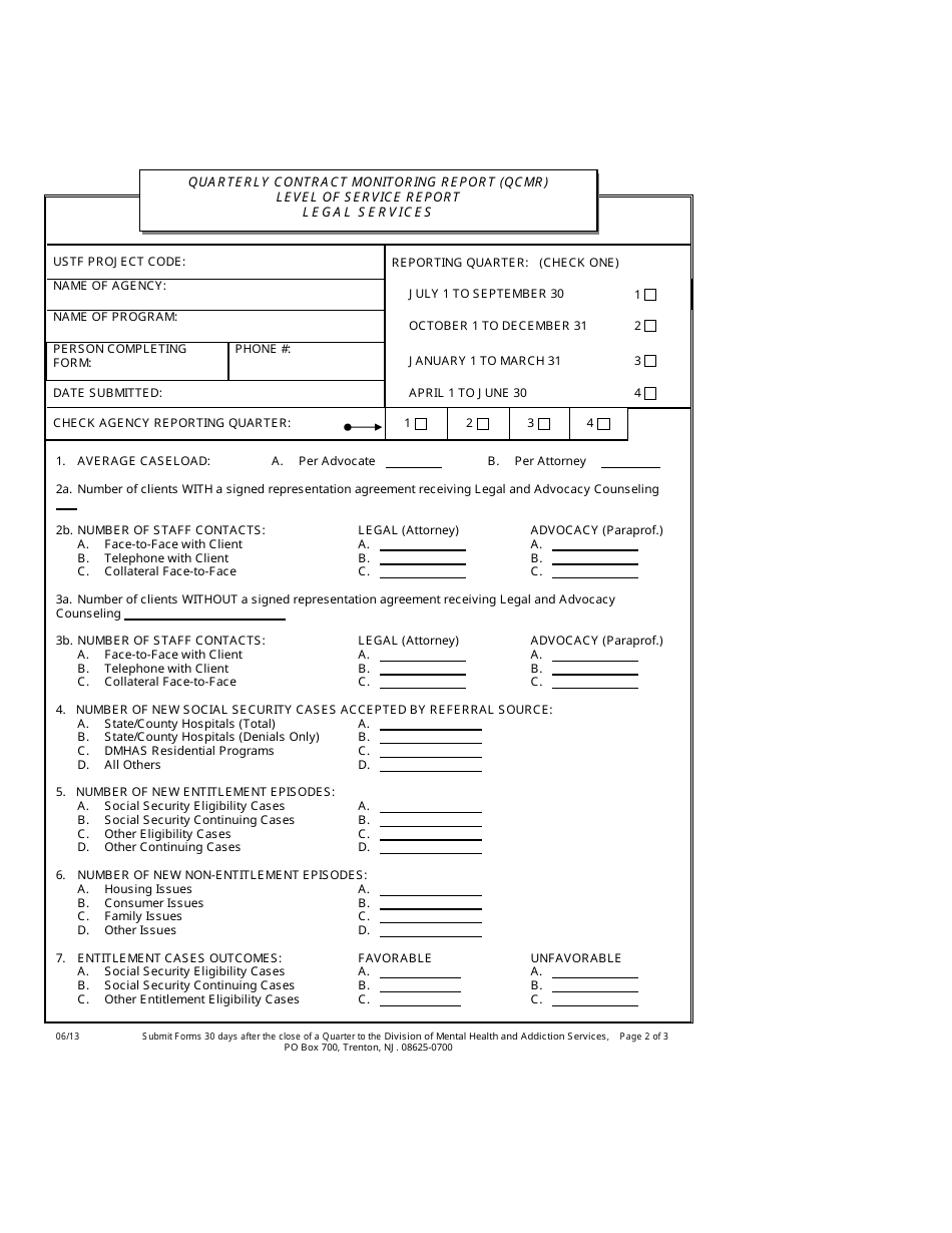 Client Movement Report - Legal Services - New Jersey, Page 3