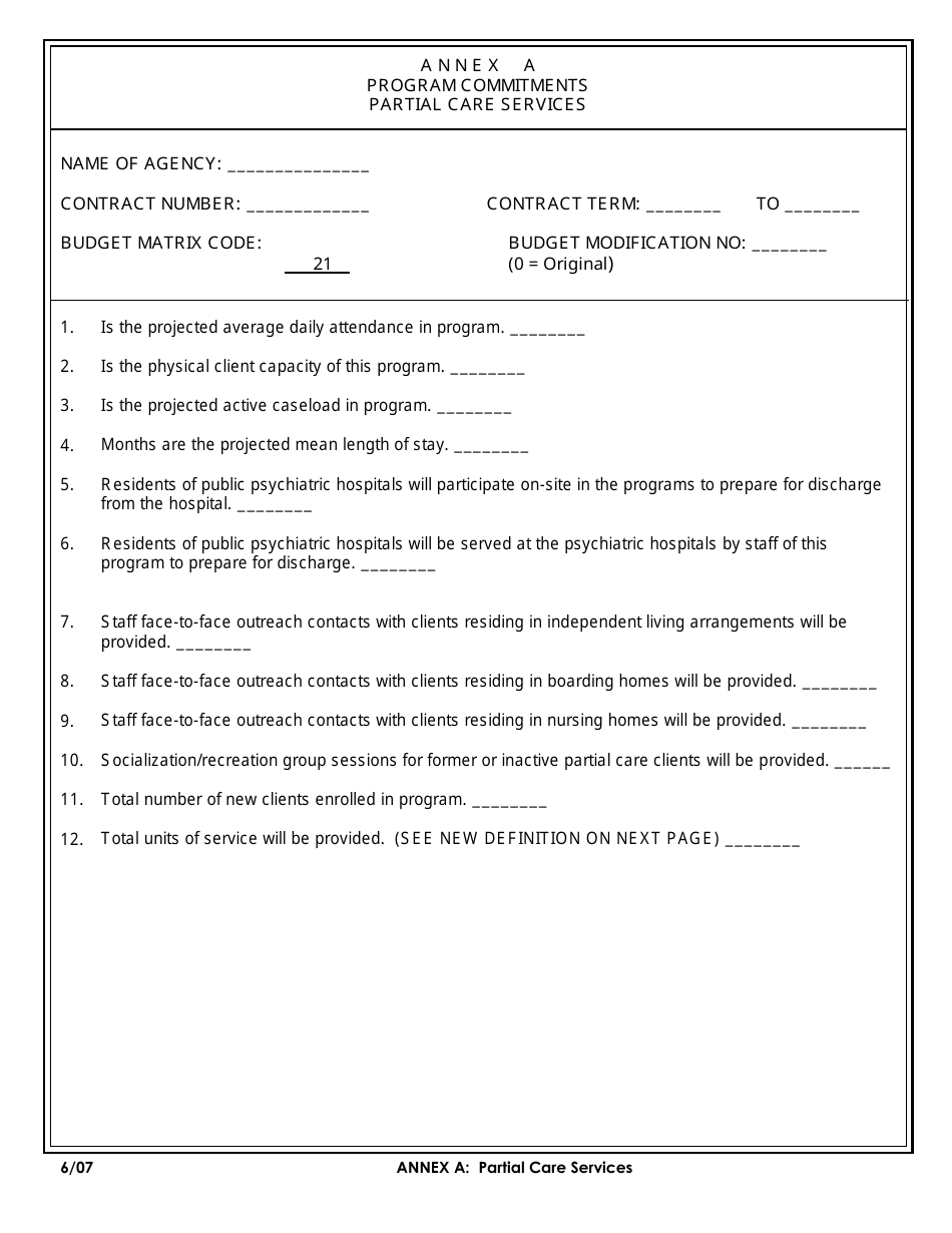 New Jersey Program Commitments Partial Care Services - Fill Out, Sign ...