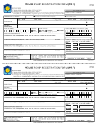 Document preview: Form FPF095 Membership Registration Form - Philippines