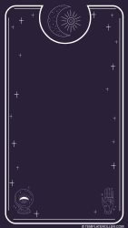 Document preview: Tarot Card Template - Violet