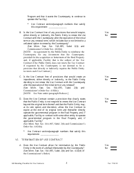 G. O. Compliance Checklist for Use Contracts - Minnesota, Page 5