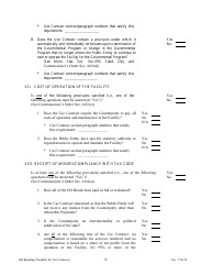 G. O. Compliance Checklist for Use Contracts - Minnesota, Page 6