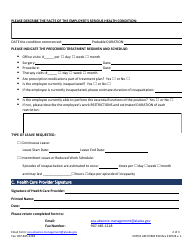DOPLR AM Form 550 Certification of Health Care Provider for Employee&#039;s Serious Health Condition Under the Family and Medical Leave Act - Alaska, Page 2