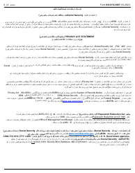 Instructions for Form SS-5 Application for a Social Security Card (Farsi), Page 4