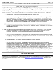 Instructions for Form SS-5 Application for a Social Security Card (Italian), Page 3