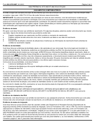 Instructions for Form SS-5-PE Application for a Social Security Card (Portuguese), Page 2