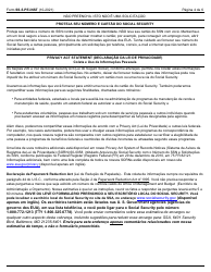 Instructions for Form SS-5-PE Application for a Social Security Card (Portuguese), Page 4