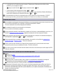 DCYF Formulario 15-324 Lista De Comprobacion Para Aprobacion De Tutela - Washington (Spanish), Page 2
