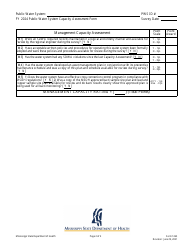 Form 1263 Capacity Assessment/Inspection Forms for Non-transient Non-community Systems - Mississippi, Page 2