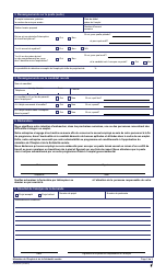 Forme EQ-6444-01 Demande De Subvention Salariale - Entreprise Privee - Quebec, Canada (French), Page 2
