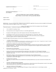 Application for Parental Rights &amp; Responsibilities - Cuyahoga County, Ohio, Page 11