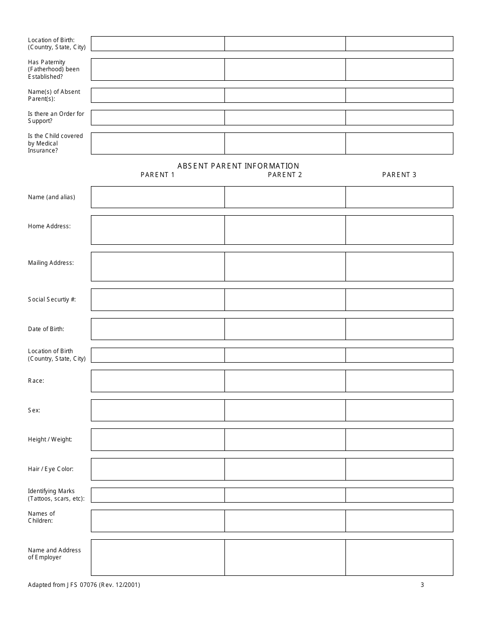 Application for Parental Rights  Responsibilities - Cuyahoga County, Ohio, Page 13