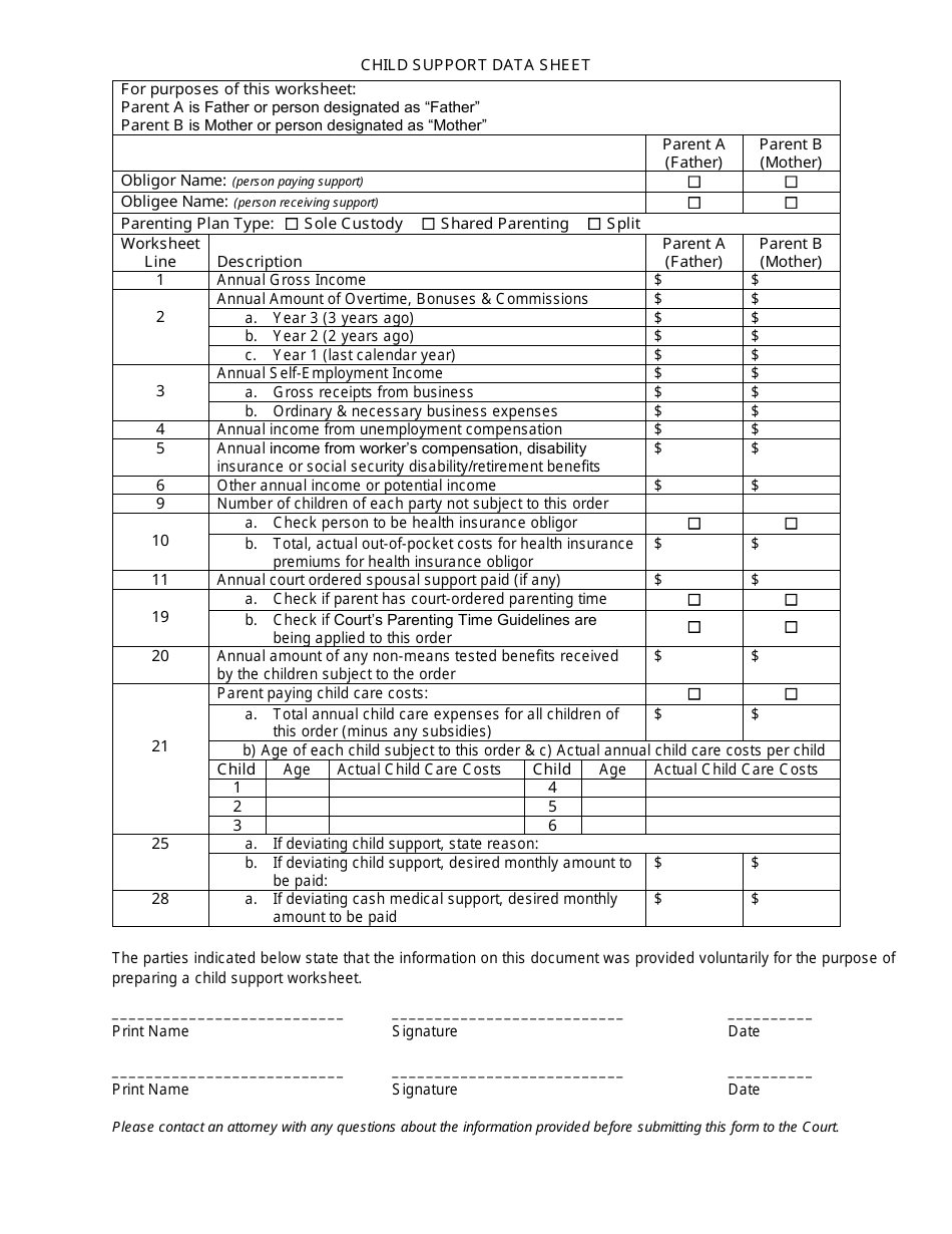 Application for Parental Rights  Responsibilities - Cuyahoga County, Ohio, Page 17