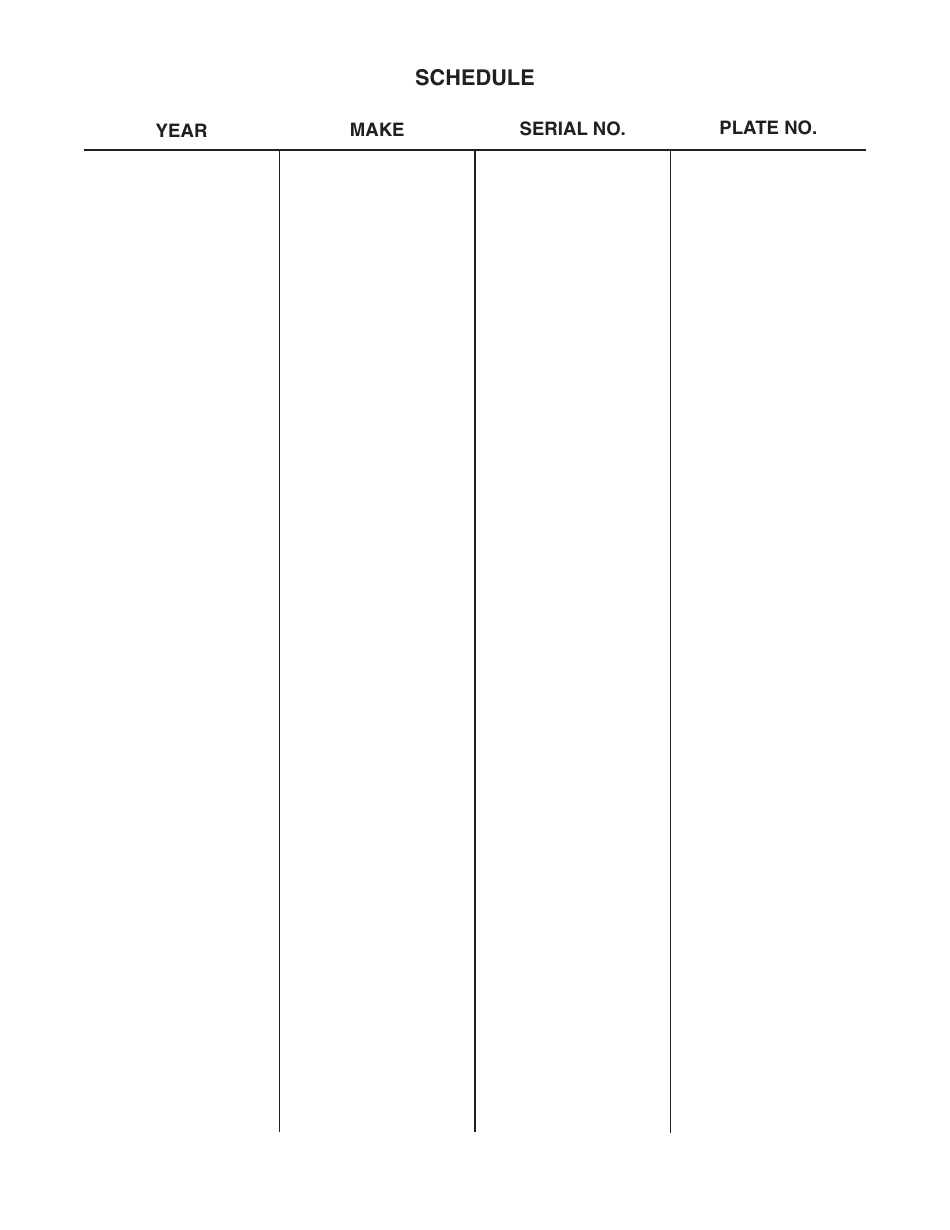 Form CFT IT8 Schedule Bond - Surety Bond for Second Division Motor Vehicles Registered in the State of Illinois - Illinois, Page 2