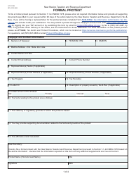 Form ACD-31094 Formal Protest - New Mexico