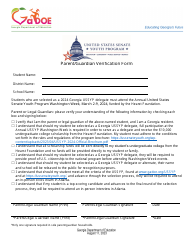 verification Forms - Principal, Counselor, and Parent/Legal Guardian - United States Senate Youth Program - Georgia (United States), Page 3