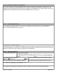 Form AID437-1 Intergovernmental Personnel Act (Ipa) Assignment Agreement, Page 2
