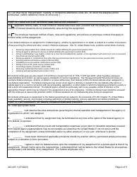 Form AID437-1 Intergovernmental Personnel Act (Ipa) Assignment Agreement, Page 4