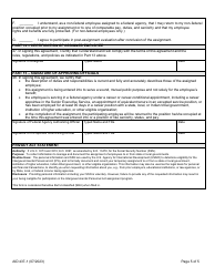 Form AID437-1 Intergovernmental Personnel Act (Ipa) Assignment Agreement, Page 5