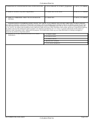 DD Form 3130 Consent for the Disclosure of Confidential Substance Use Information, Page 2