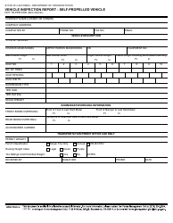 Form DOT TR-PER-0300 Vehicle Inspection Report - Self-propelled Vehicle - California, Page 3